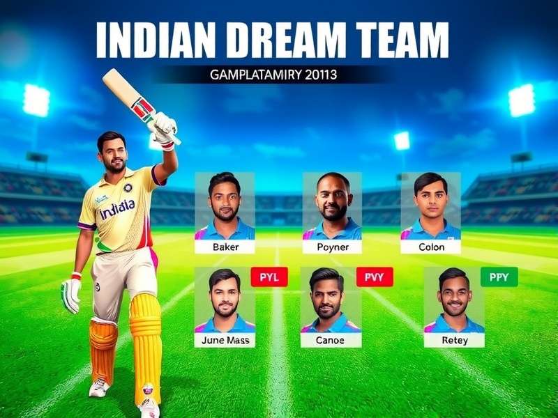 Indian Cricket Dream Team Gameplay